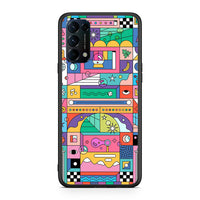 Thumbnail for Oppo Find X3 Lite / Reno 5 5G / Reno 5 4G Bubbles Soap θήκη από τη Smartfits με σχέδιο στο πίσω μέρος και μαύρο περίβλημα | Smartphone case with colorful back and black bezels by Smartfits