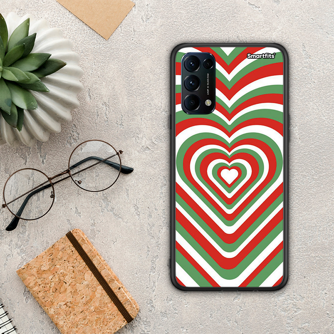 Christmas Hearts - Oppo Find X3 Lite / Reno 5 5G / Reno 5 4G case