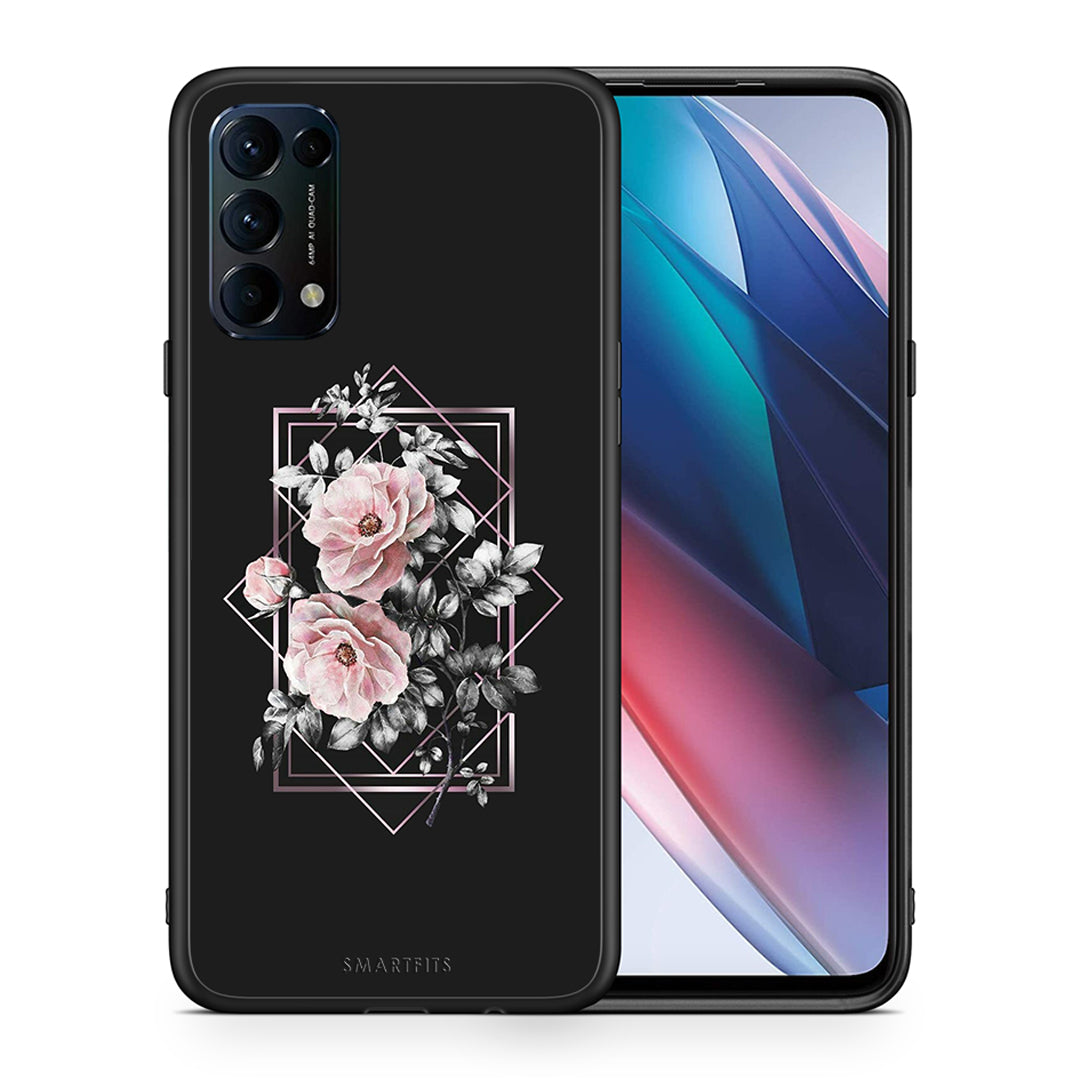 Case Oppo Find X3 Lite / Reno 5 5G / Reno 5 4G Frame Flower – Smartfits  mobile phone cases