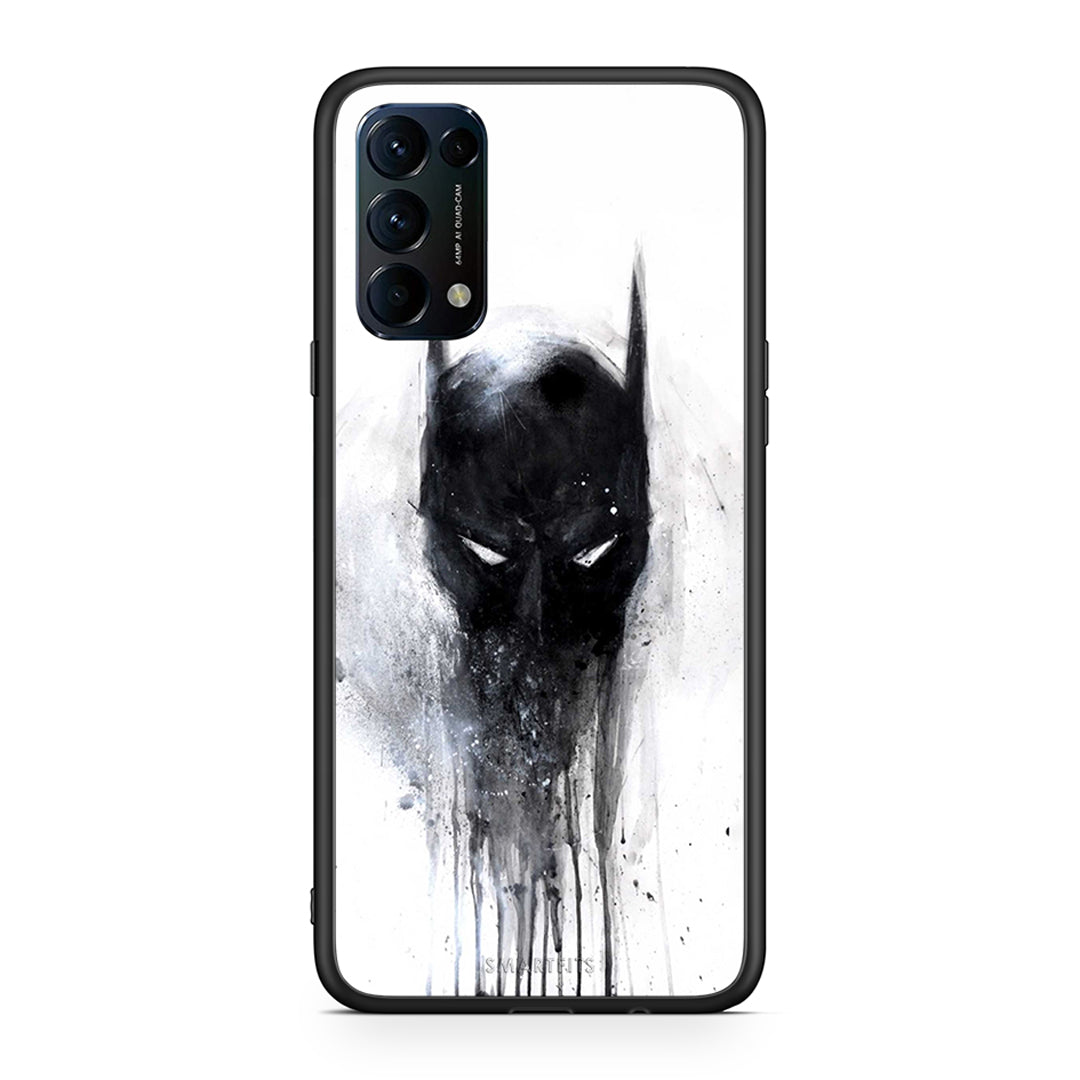 4 - Oppo Find X3 Lite / Reno 5 5G / Reno 5 4G Paint Bat Hero case, cover, bumper