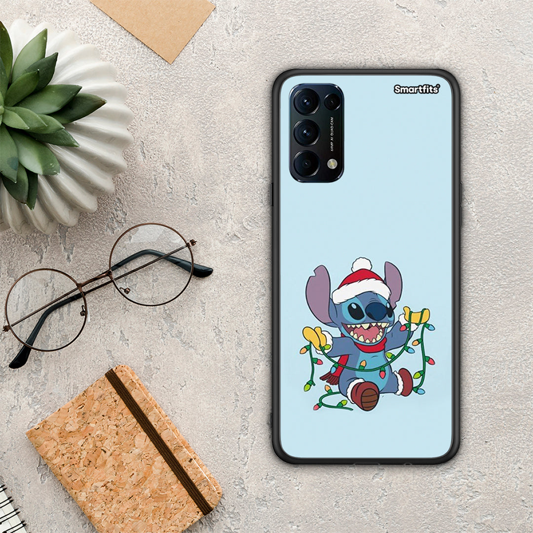 Santa Stich - Oppo Find X3 Lite / Reno 5 5G / Reno 5 4G case