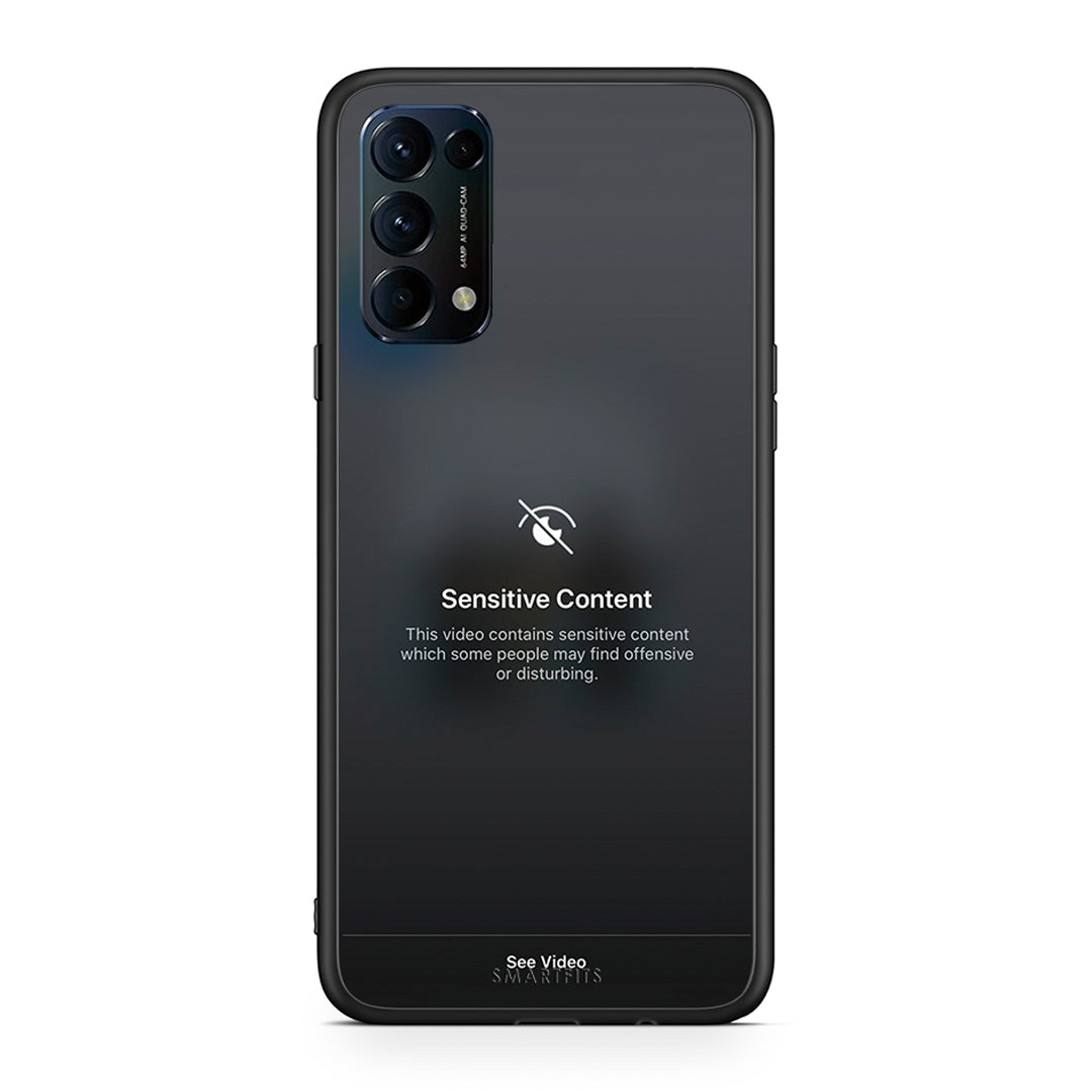 Oppo Find X3 Lite / Reno 5 5G / Reno 5 4G Sensitive Content θήκη από τη Smartfits με σχέδιο στο πίσω μέρος και μαύρο περίβλημα | Smartphone case with colorful back and black bezels by Smartfits