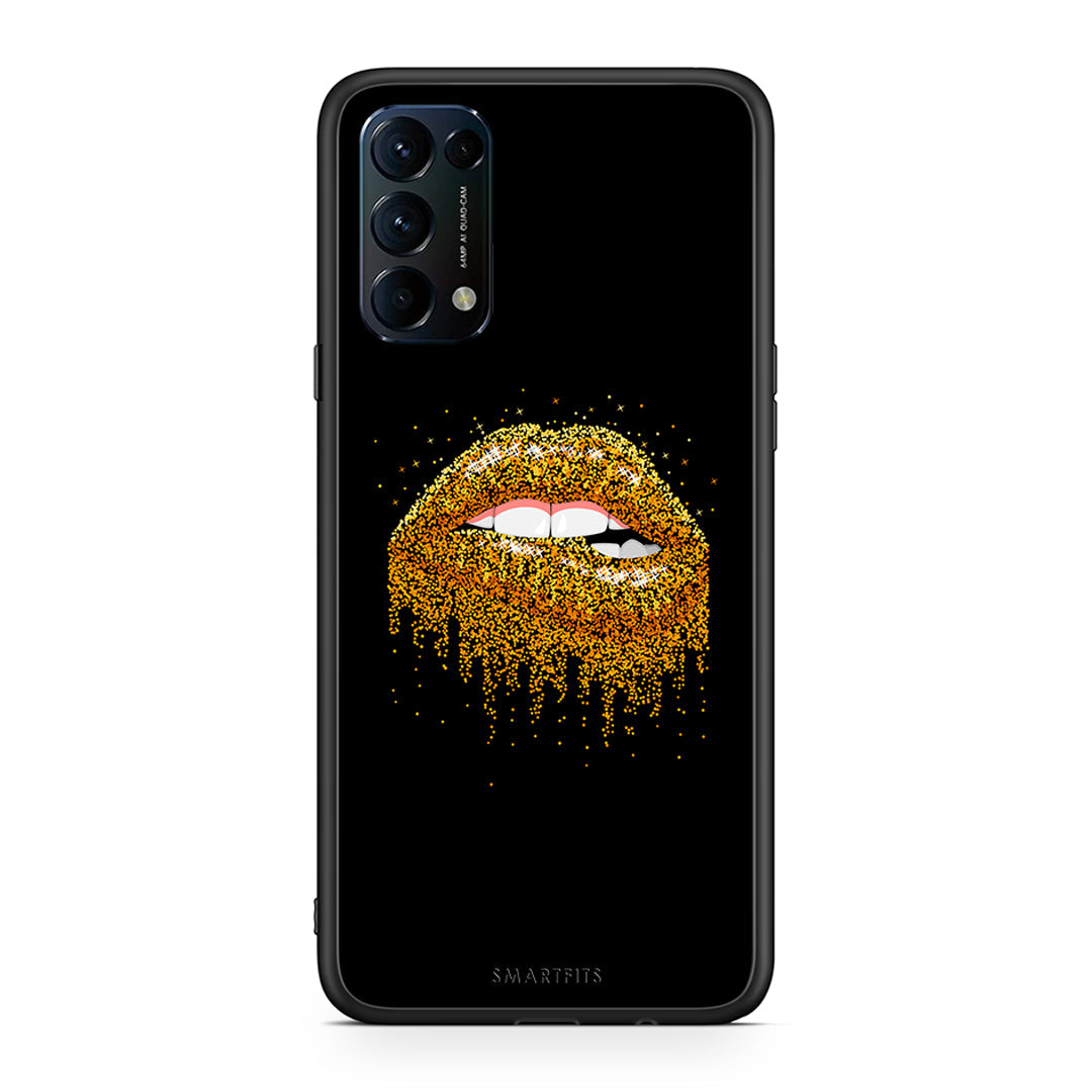 4 - Oppo Find X3 Lite / Reno 5 5G / Reno 5 4G Golden Valentine case, cover, bumper