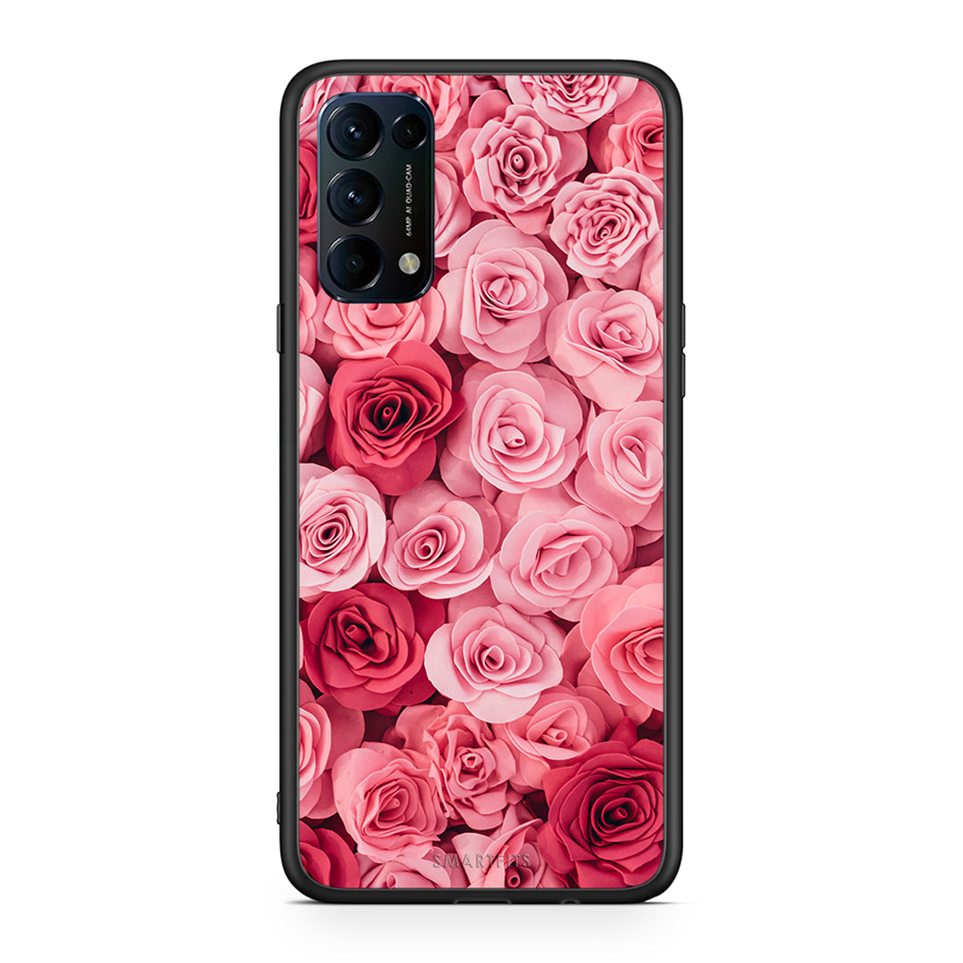 4 - Oppo Find X3 Lite / Reno 5 5G / Reno 5 4G RoseGarden Valentine case, cover, bumper