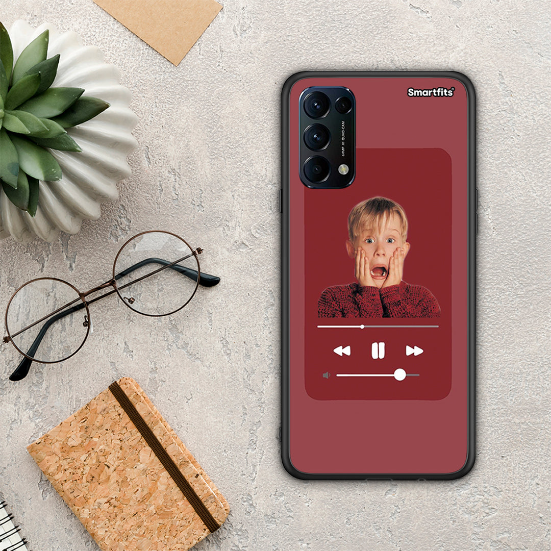 Xmas Alone Music - Oppo Find X3 Lite / Reno 5 5G / Reno 5 4G case