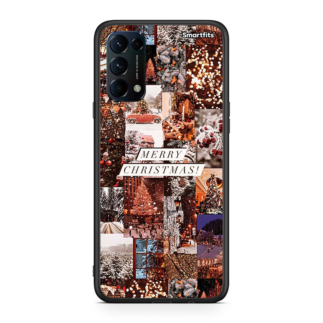 Xmas Collage - Oppo Find X3 Lite / Reno 5 5G / Reno 5 4G case