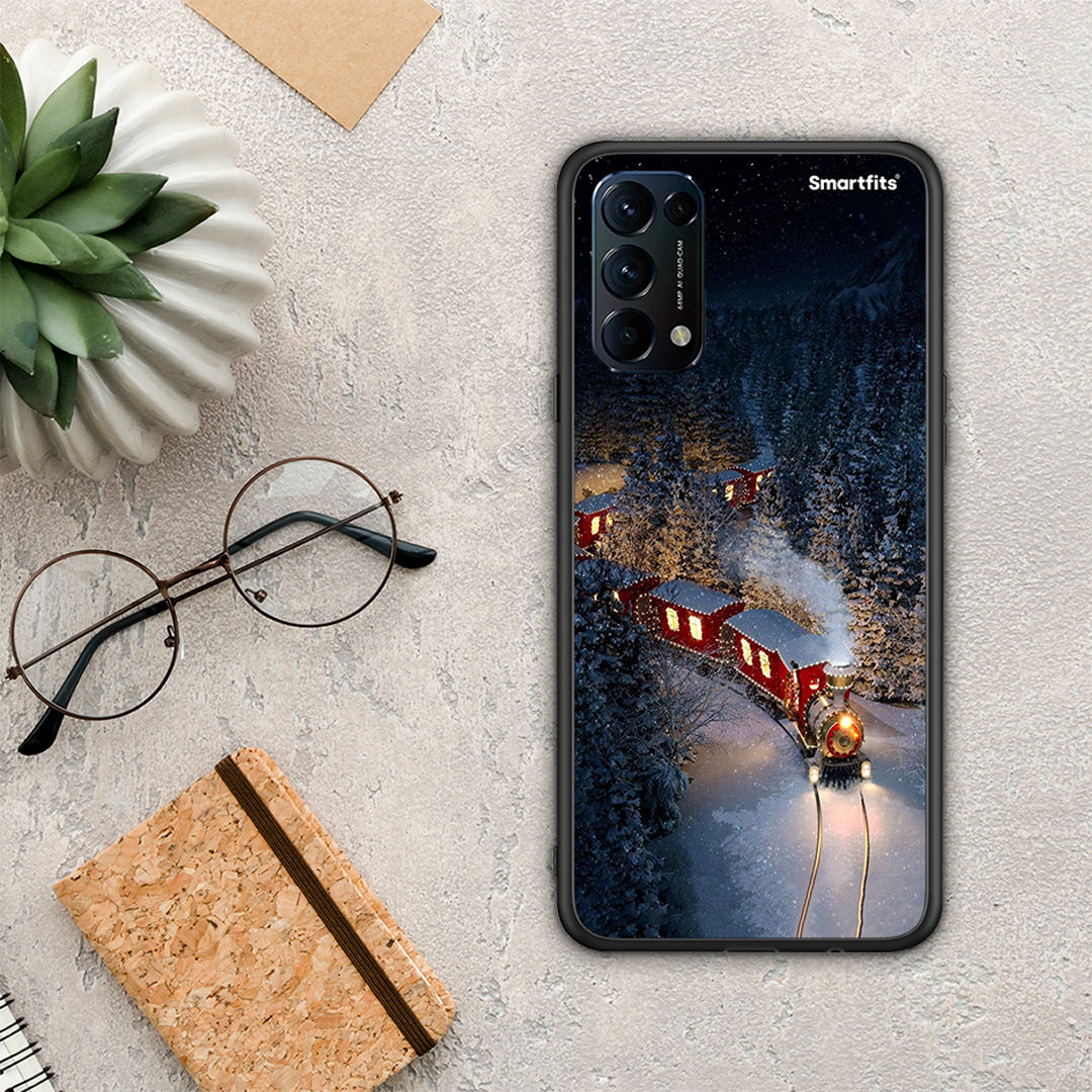 Xmas Train - Oppo Find X3 Lite / Reno 5 5G / Reno 5 4G case