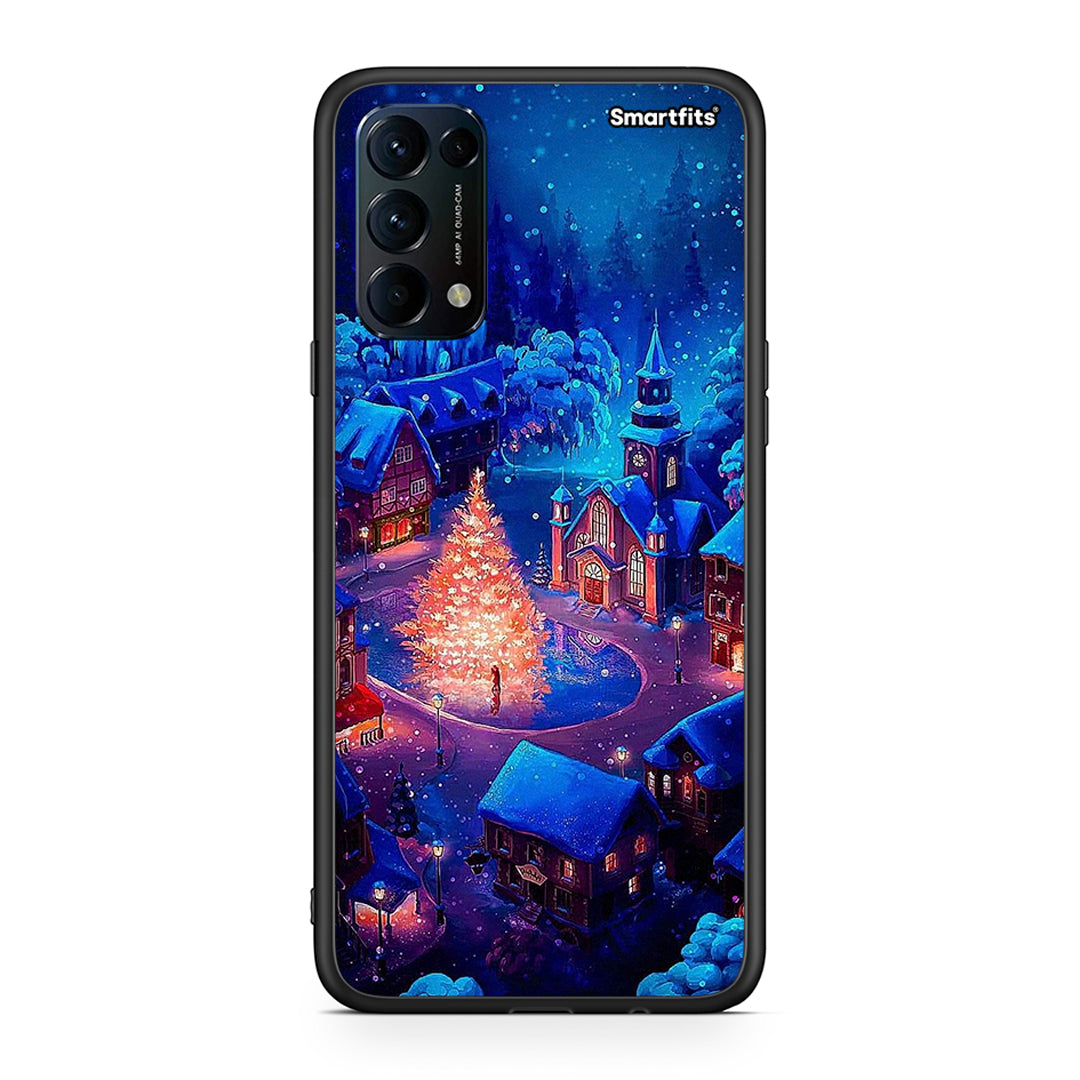 Xmas Village - Oppo Find X3 Lite / Reno 5 5G / Reno 5 4G case