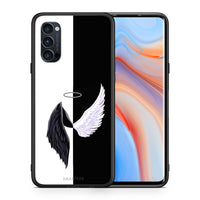 Thumbnail for Θήκη Oppo Reno4 Pro 5G Angels Demons από τη Smartfits με σχέδιο στο πίσω μέρος και μαύρο περίβλημα | Oppo Reno4 Pro 5G Angels Demons case with colorful back and black bezels