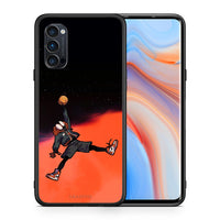 Thumbnail for Θήκη Oppo Reno4 Pro 5G Basketball Hero από τη Smartfits με σχέδιο στο πίσω μέρος και μαύρο περίβλημα | Oppo Reno4 Pro 5G Basketball Hero case with colorful back and black bezels