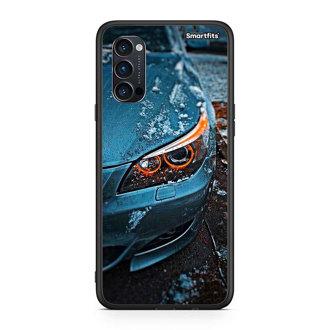 Oppo Reno4 Pro 5G Bmw E60 θήκη από τη Smartfits με σχέδιο στο πίσω μέρος και μαύρο περίβλημα | Smartphone case with colorful back and black bezels by Smartfits