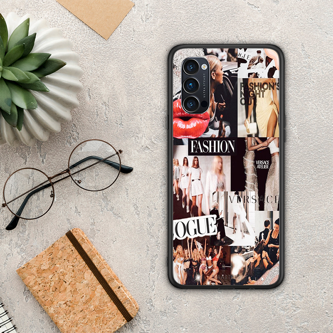 Collage Fashion - Oppo Reno4 Pro 5G case