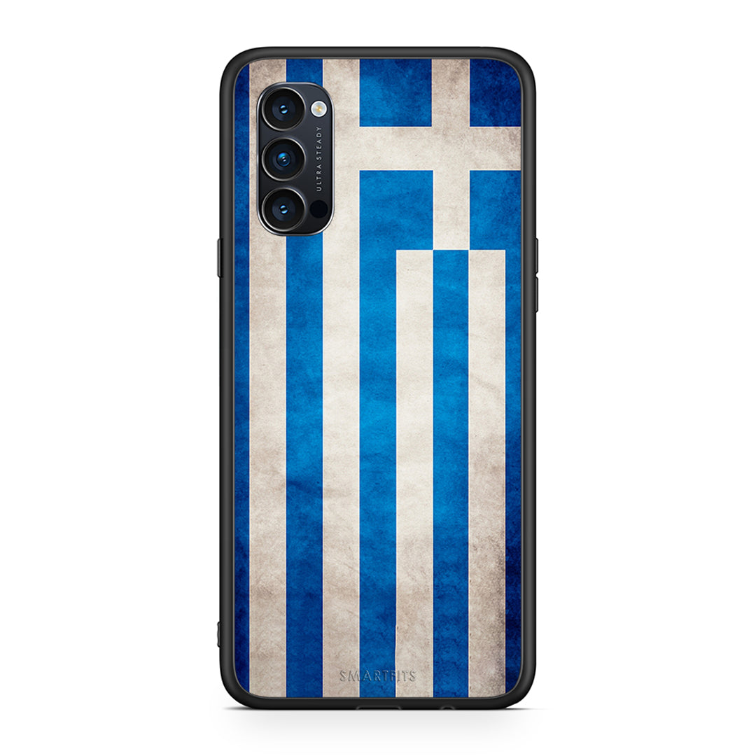 4 - Oppo Reno4 Pro 5G Greeek Flag case, cover, bumper