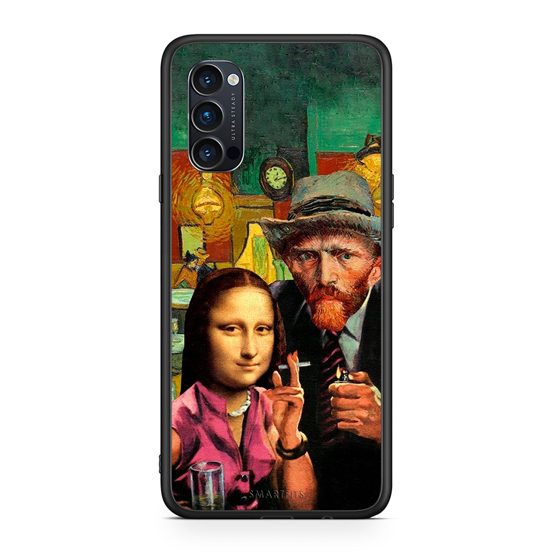 Oppo Reno4 Pro 5G Funny Art θήκη από τη Smartfits με σχέδιο στο πίσω μέρος και μαύρο περίβλημα | Smartphone case with colorful back and black bezels by Smartfits