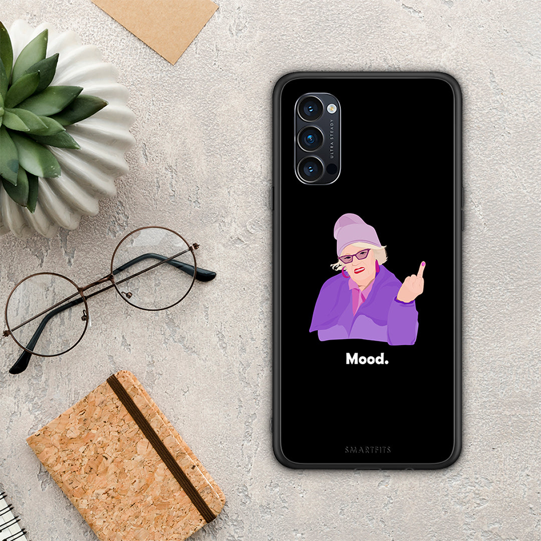 Grandma Mood Black - Oppo Reno4 Pro 5G case