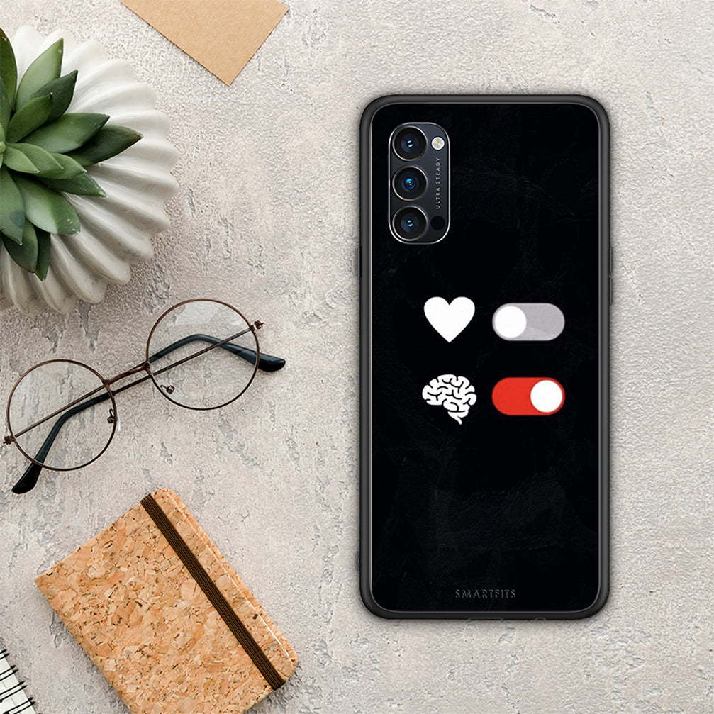 Heart Vs Brain - Oppo Reno4 Pro 5G Case