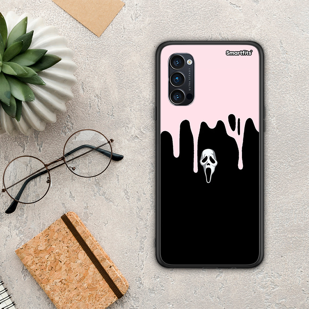 Melting Halloween Mask - Oppo Reno4 Pro 5G case