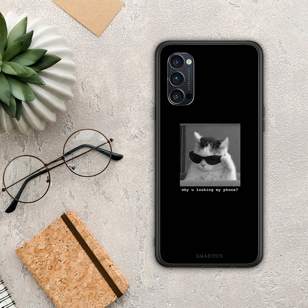 Meme Cat - Oppo Reno4 Pro 5G case