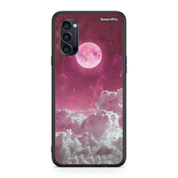 Thumbnail for Oppo Reno4 Pro 5G Pink Moon θήκη από τη Smartfits με σχέδιο στο πίσω μέρος και μαύρο περίβλημα | Smartphone case with colorful back and black bezels by Smartfits
