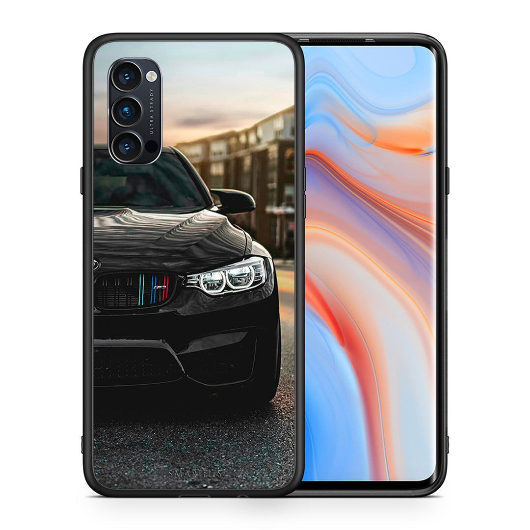 Θήκη Oppo Reno4 Pro 5G M3 Racing από τη Smartfits με σχέδιο στο πίσω μέρος και μαύρο περίβλημα | Oppo Reno4 Pro 5G M3 Racing case with colorful back and black bezels