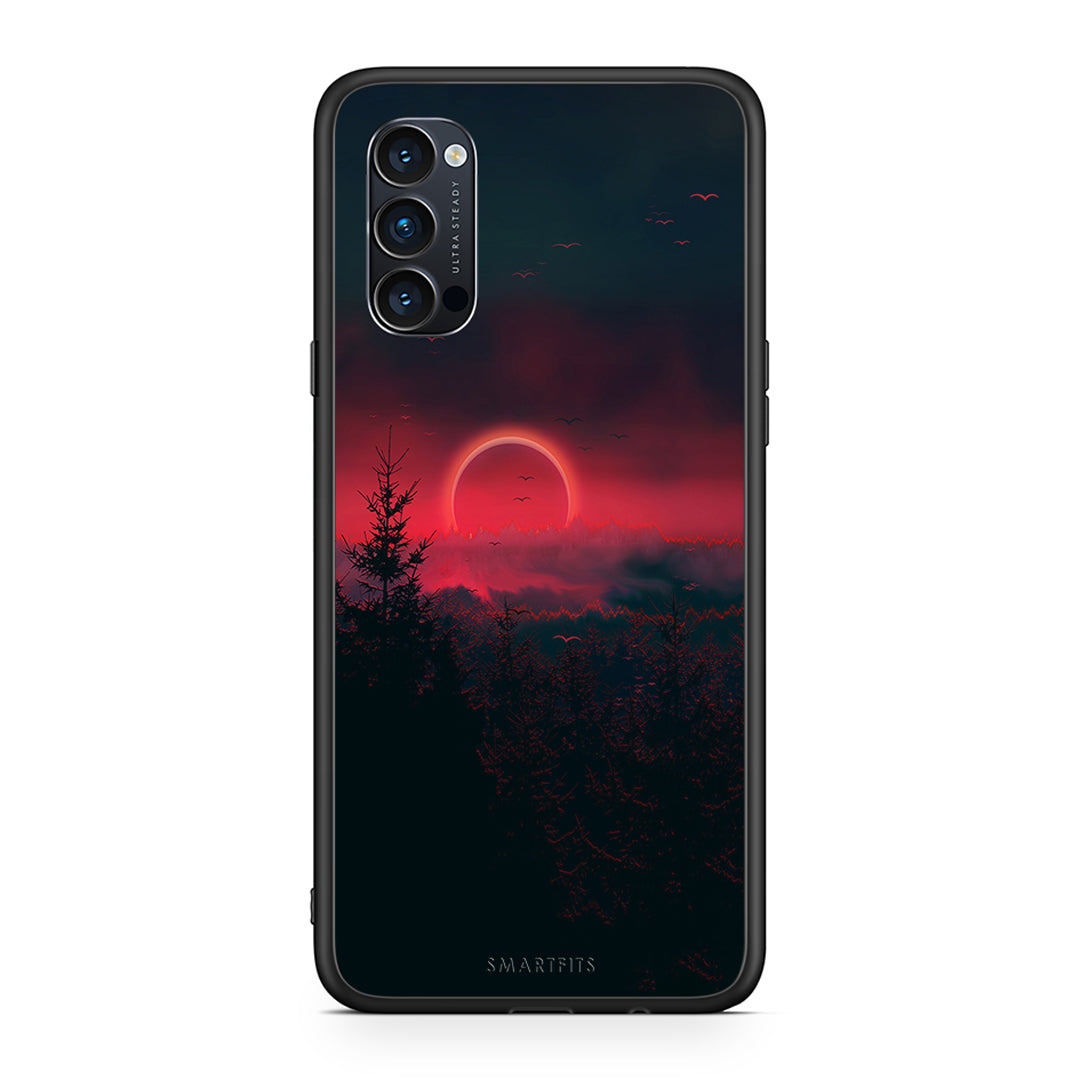 4 - Oppo Reno4 Pro 5G Sunset Tropic case, cover, bumper