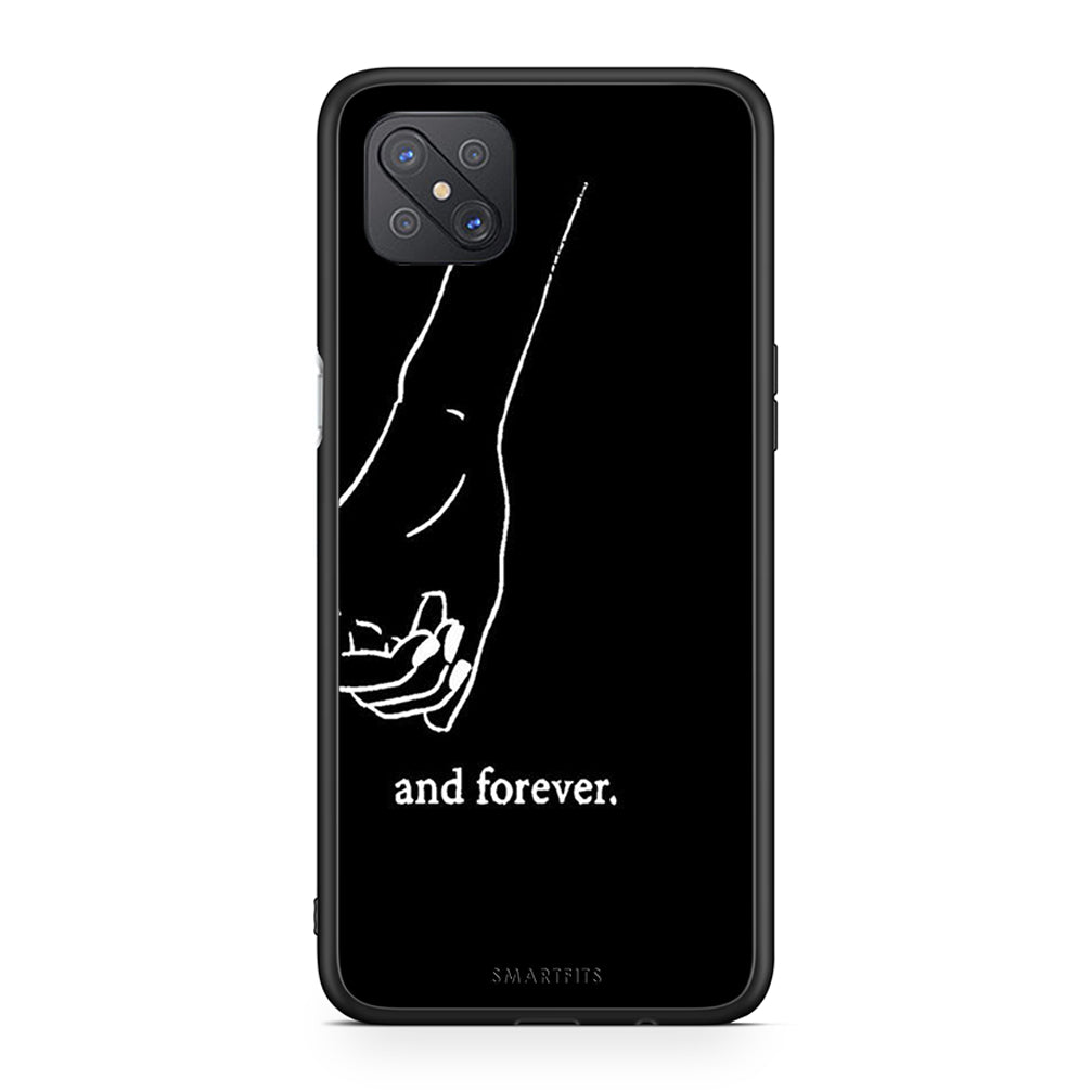 Oppo Reno4 Z 5G Always & Forever 2 Θήκη Αγίου Βαλεντίνου από τη Smartfits με σχέδιο στο πίσω μέρος και μαύρο περίβλημα | Smartphone case with colorful back and black bezels by Smartfits