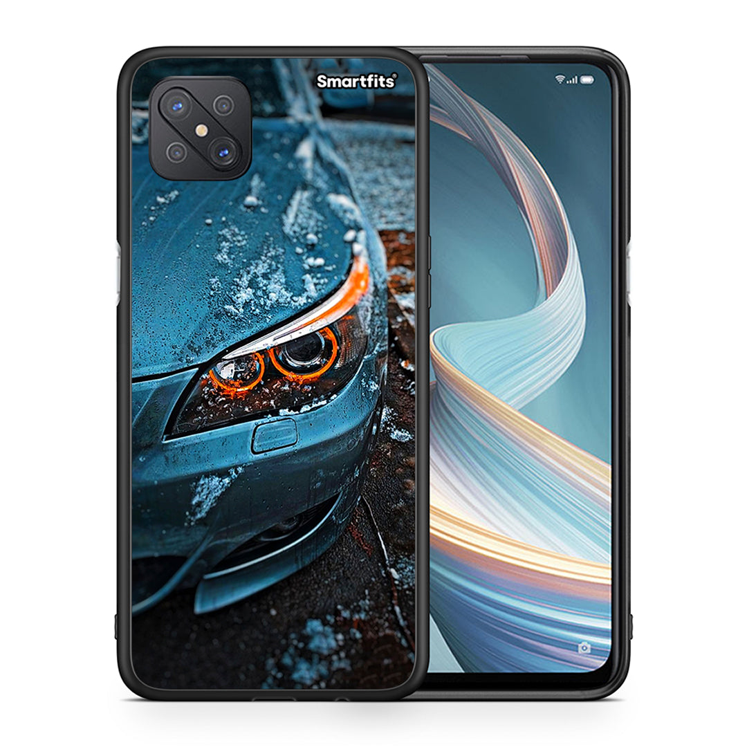 Θήκη Oppo Reno4 Z 5G Bmw E60 από τη Smartfits με σχέδιο στο πίσω μέρος και μαύρο περίβλημα | Oppo Reno4 Z 5G Bmw E60 case with colorful back and black bezels