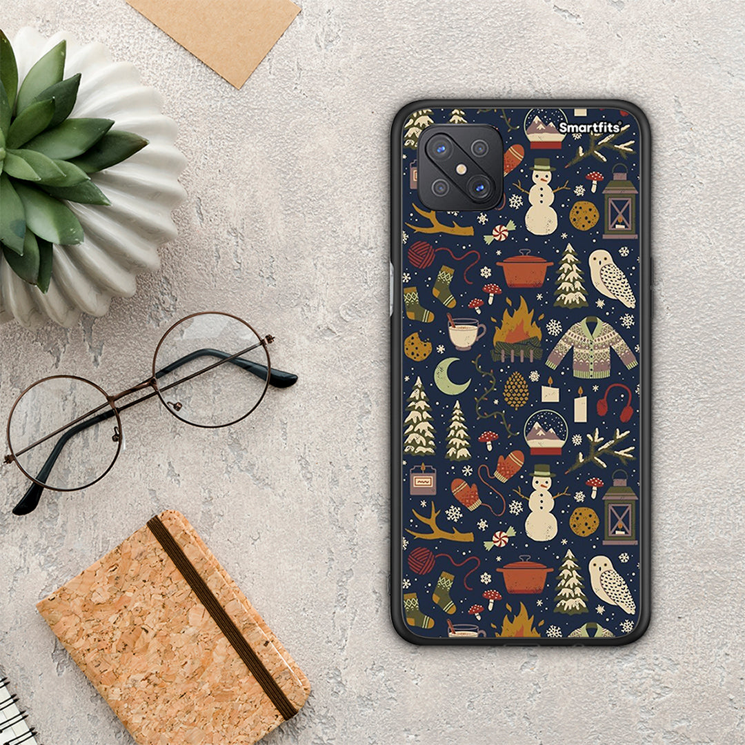 Christmas Elements - Oppo Reno4 Z 5G / A92S case