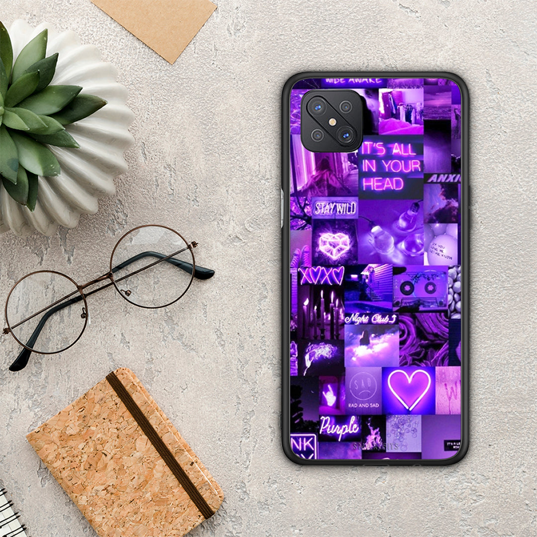 Collage Stay Wild - Oppo Reno4 Z 5G / A92s case