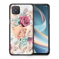 Thumbnail for Θήκη Oppo Reno4 Z 5G Bouquet Floral από τη Smartfits με σχέδιο στο πίσω μέρος και μαύρο περίβλημα | Oppo Reno4 Z 5G Bouquet Floral case with colorful back and black bezels