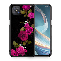 Thumbnail for Θήκη Oppo Reno4 Z 5G Red Roses Flower από τη Smartfits με σχέδιο στο πίσω μέρος και μαύρο περίβλημα | Oppo Reno4 Z 5G Red Roses Flower case with colorful back and black bezels