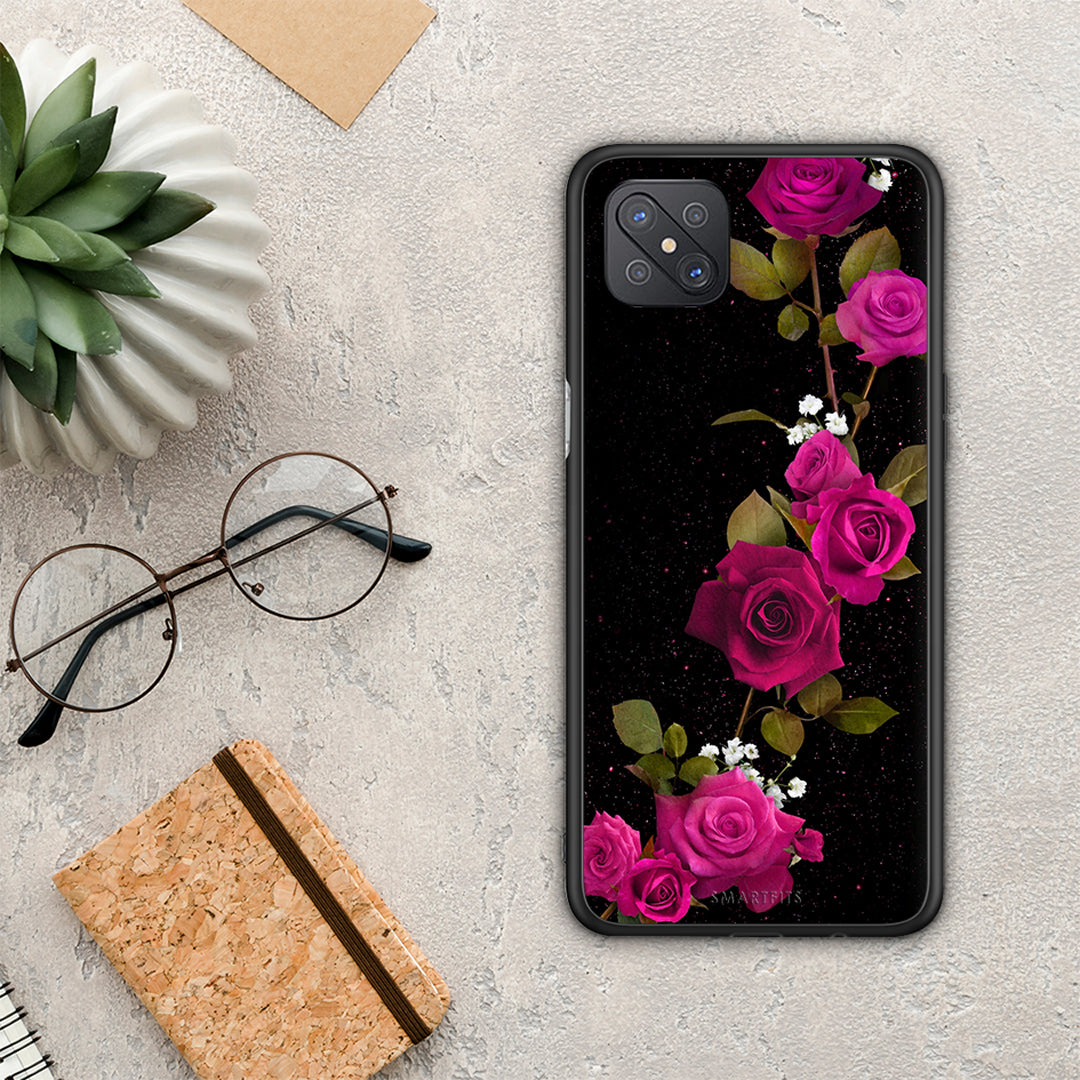 Flower Red Roses - Oppo Reno4 Z 5G / A92S case