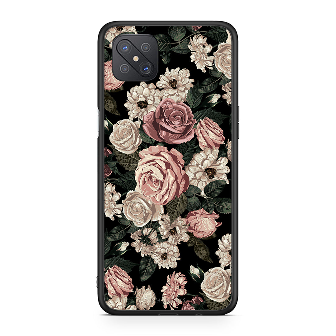 4 - Oppo Reno4 Z 5G Wild Roses Flower case, cover, bumper