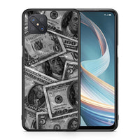 Thumbnail for Θήκη Oppo Reno4 Z 5G Money Dollars από τη Smartfits με σχέδιο στο πίσω μέρος και μαύρο περίβλημα | Oppo Reno4 Z 5G Money Dollars case with colorful back and black bezels