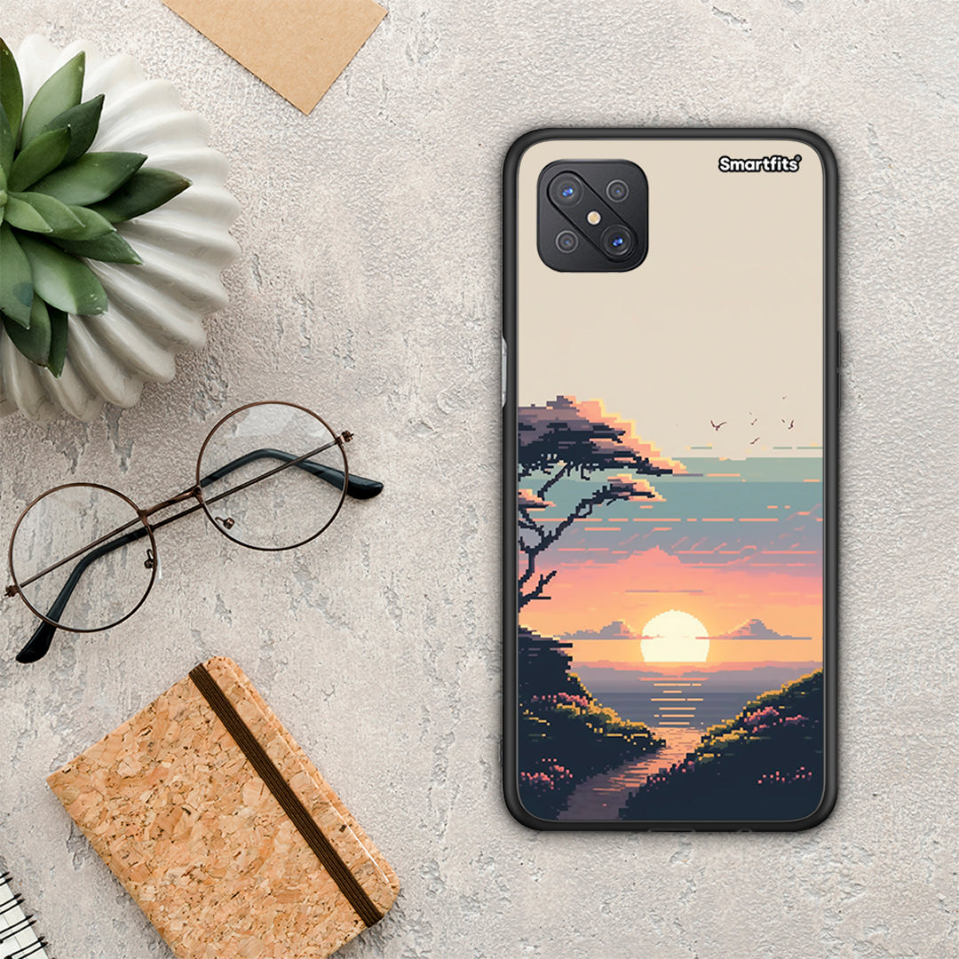 Pixel Sunset - Oppo Reno4 Z 5G / A92s θήκη