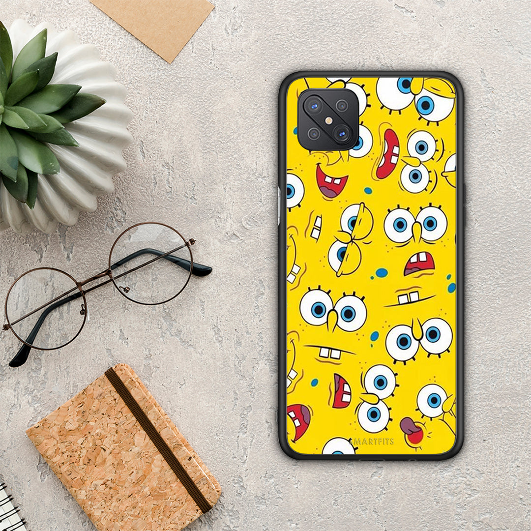 Popart Sponge - Oppo Reno4 Z 5G / A92S case