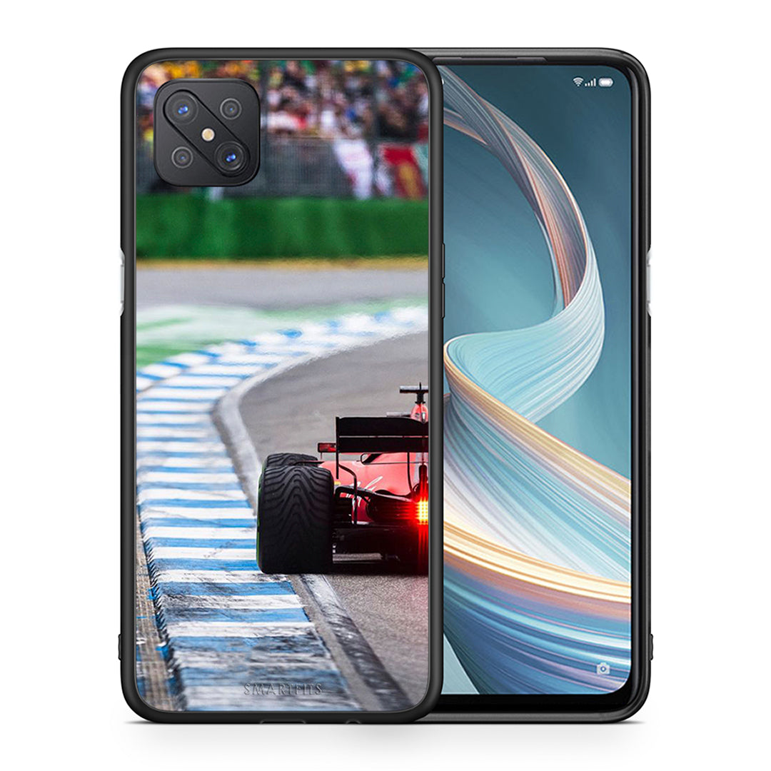 Θήκη Oppo Reno4 Z 5G Racing Vibes από τη Smartfits με σχέδιο στο πίσω μέρος και μαύρο περίβλημα | Oppo Reno4 Z 5G Racing Vibes case with colorful back and black bezels