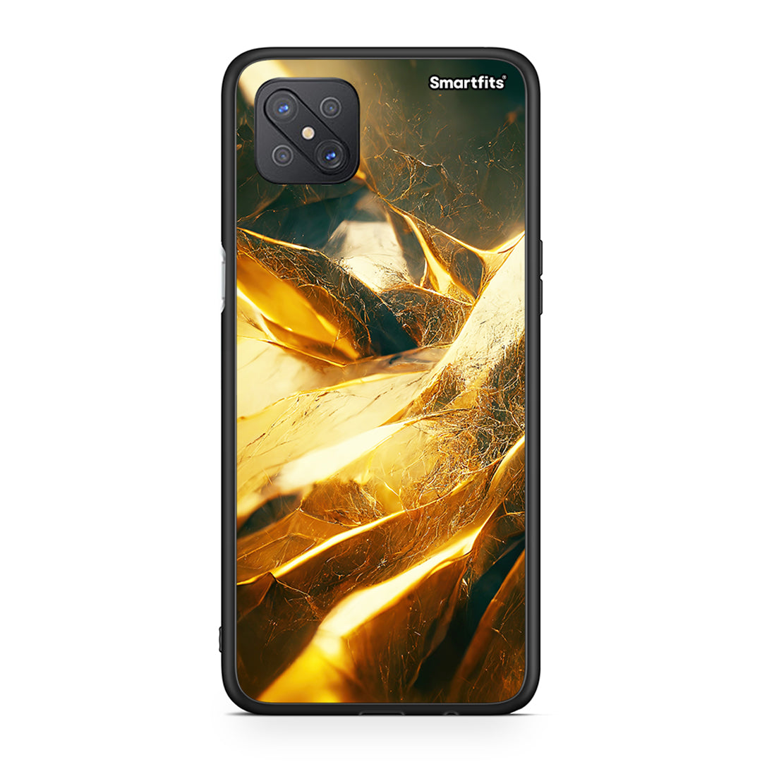 Oppo Reno4 Z 5G Real Gold θήκη από τη Smartfits με σχέδιο στο πίσω μέρος και μαύρο περίβλημα | Smartphone case with colorful back and black bezels by Smartfits