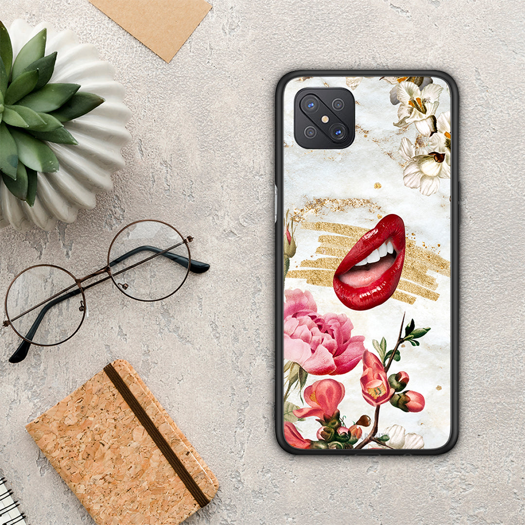 Red Lips - Oppo Reno4 Z 5G / A92S case