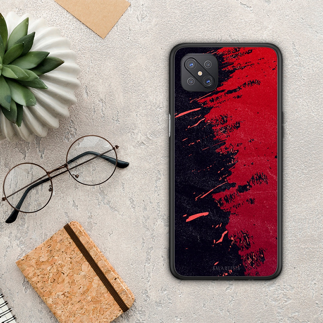 Red Paint - Oppo Reno4 Z 5G / A92S case