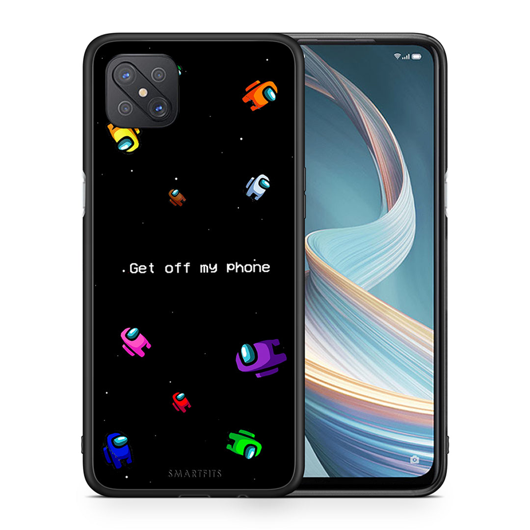 Θήκη Oppo Reno4 Z 5G AFK Text από τη Smartfits με σχέδιο στο πίσω μέρος και μαύρο περίβλημα | Oppo Reno4 Z 5G AFK Text case with colorful back and black bezels