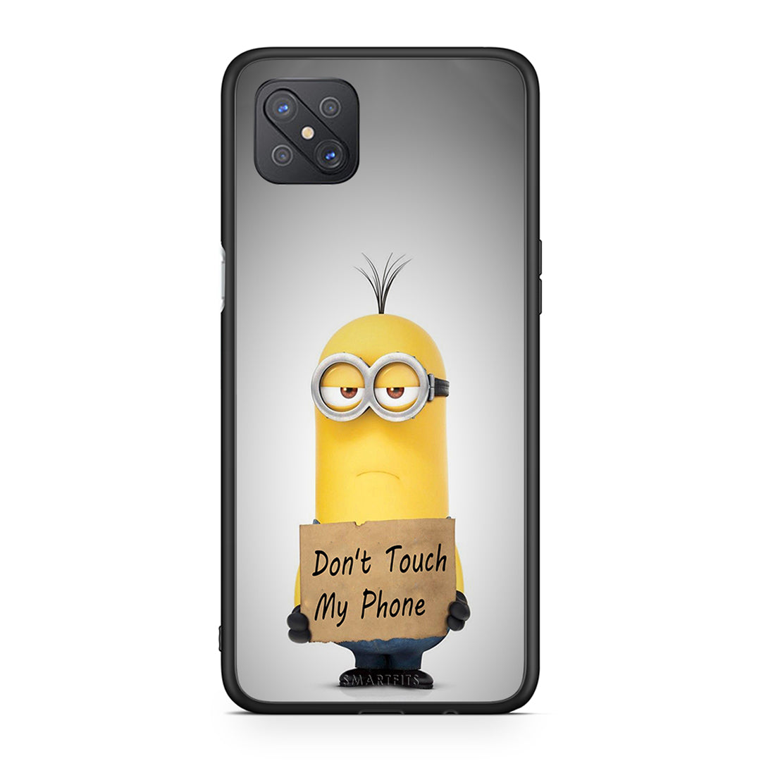 4 - Oppo Reno4 Z 5G Minion Text case, cover, bumper