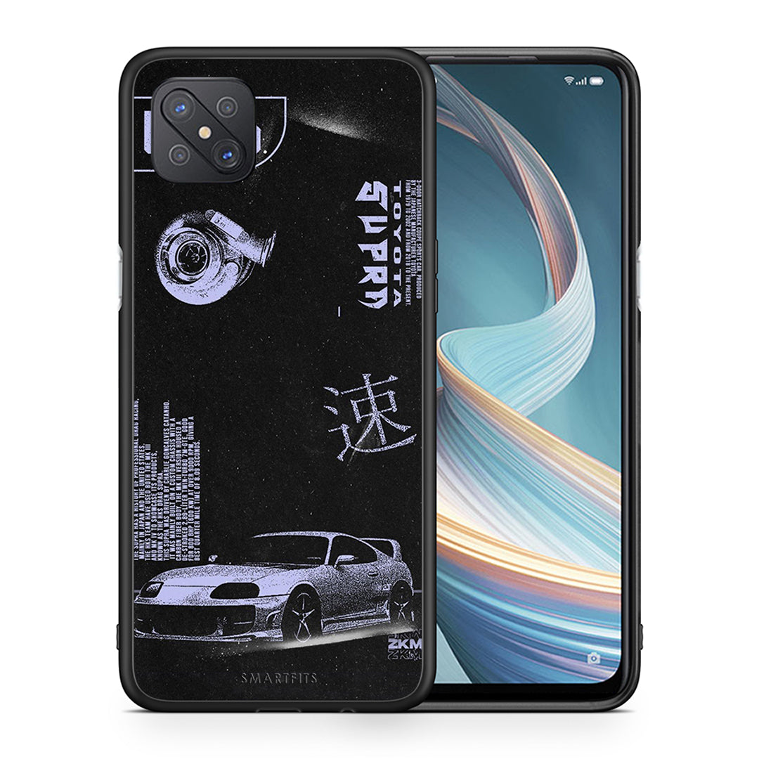 Θήκη Αγίου Βαλεντίνου Oppo Reno4 Z 5G Tokyo Drift από τη Smartfits με σχέδιο στο πίσω μέρος και μαύρο περίβλημα | Oppo Reno4 Z 5G Tokyo Drift case with colorful back and black bezels