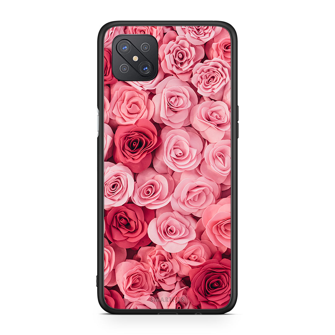 4 - Oppo Reno4 Z 5G RoseGarden Valentine case, cover, bumper