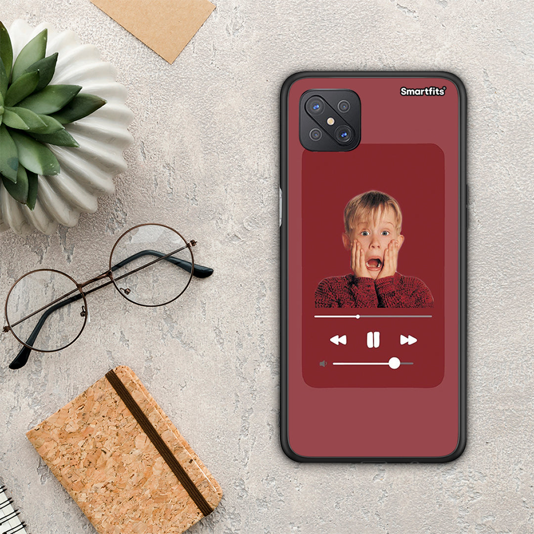 Xmas Alone Music - Oppo Reno4 Z 5G / A92S case