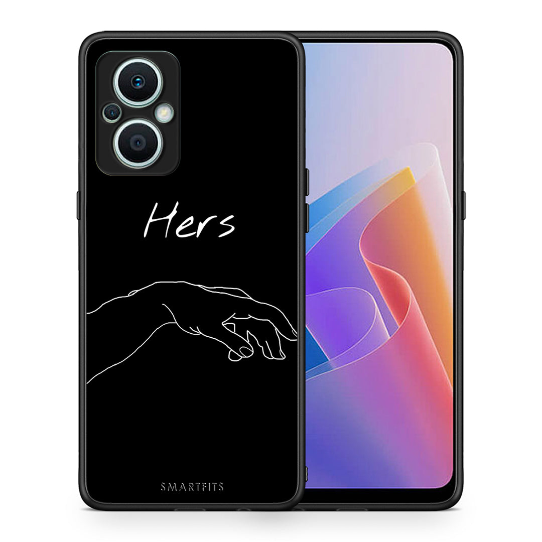 Θήκη Oppo Reno7 Lite Aesthetic Love 1 από τη Smartfits με σχέδιο στο πίσω μέρος και μαύρο περίβλημα | Oppo Reno7 Lite Aesthetic Love 1 Case with Colorful Back and Black Bezels