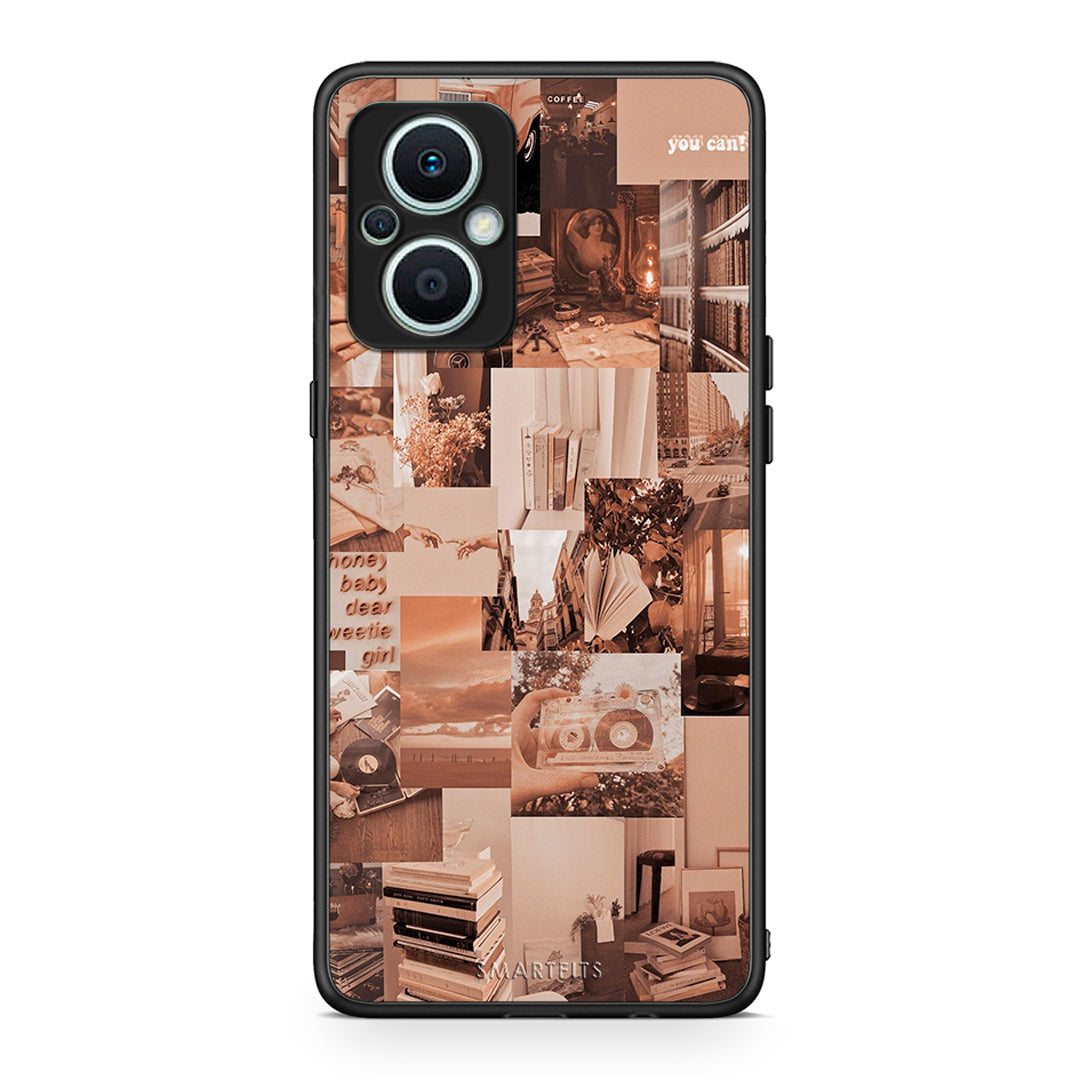 Θήκη Oppo Reno7 Lite Collage You Can από τη Smartfits με σχέδιο στο πίσω μέρος και μαύρο περίβλημα | Oppo Reno7 Lite Collage You Can Case with Colorful Back and Black Bezels