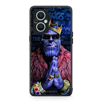 Thumbnail for Θήκη Oppo Reno7 Lite PopArt Thanos από τη Smartfits με σχέδιο στο πίσω μέρος και μαύρο περίβλημα | Oppo Reno7 Lite PopArt Thanos Case with Colorful Back and Black Bezels