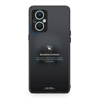 Thumbnail for Θήκη Oppo Reno7 Lite Sensitive Content από τη Smartfits με σχέδιο στο πίσω μέρος και μαύρο περίβλημα | Oppo Reno7 Lite Sensitive Content Case with Colorful Back and Black Bezels