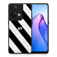 Thumbnail for Θήκη Oppo Reno8 5G Get Off από τη Smartfits με σχέδιο στο πίσω μέρος και μαύρο περίβλημα | Oppo Reno8 5G Get Off Case with Colorful Back and Black Bezels